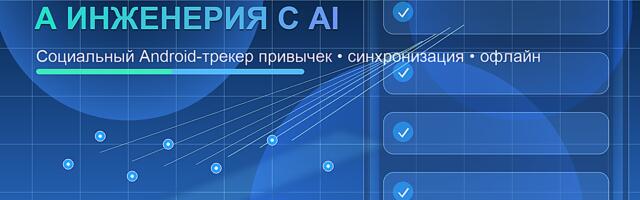 Не Vibe-Coding, а инженерия с AI: как я за полгода сделал Android-приложение: социальный трекер привычек
