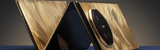 Caviar unveils Huawei Mate XT Ultimate with an 18k gold body weighing about 1 kg, costs over $100k