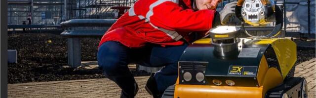 Delft-based ExRobotics raises €7M funding to expand its explosion-proof inspection robots