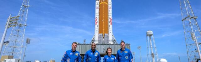 Watch the first crewed Artemis mission take flight