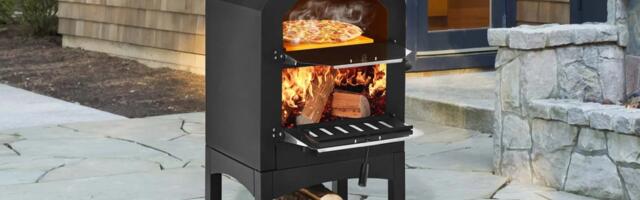 This Costway outdoor pizza oven isn’t messing around — $169 off for Black Friday