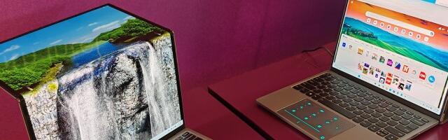 Lenovo Unveils the ThinkBook “Codename Flip” AI PC Concept at MWC 2025