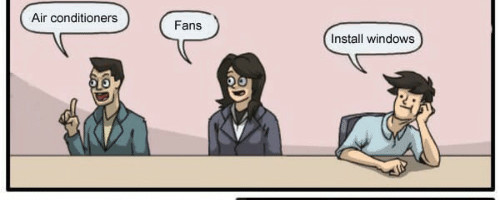 «No Windows no problems» What?