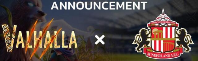 Valhalla is entering a partnership with Sunderland AFC for the full 2024-2025 season