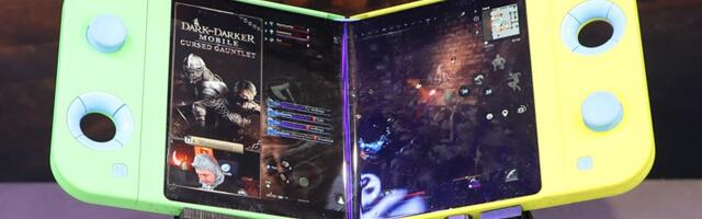 Samsung shows off foldable handheld that's basically a Switch you can bend in half