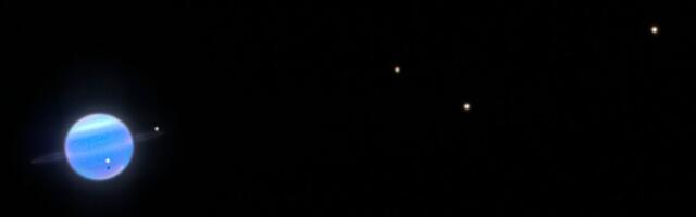 A Closer Look At Uranus’s Moons Reveals a Surprising Dark Side