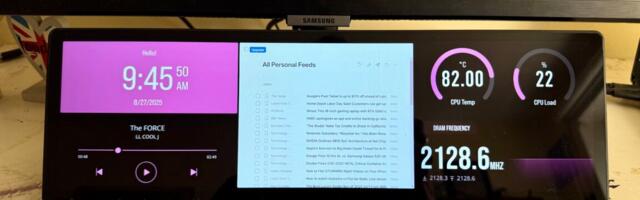Corsair’s PC-dockable screen helped me monitor my PC components and news feeds