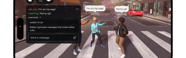 Roblox introduces real-time AI-powered chat rephraser for inappropriate language