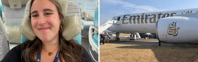 Say goodbye to neck pillows. We tried out Emirates' new headrest, and it's a game changer.