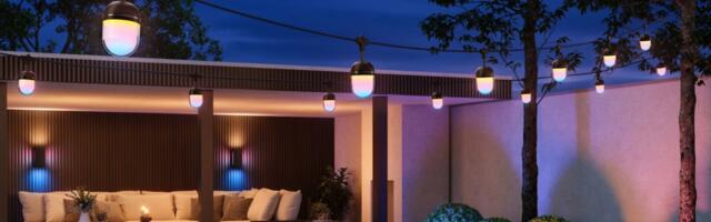 Every bulb on Govee’s new outdoor string lights can display multicolor effects