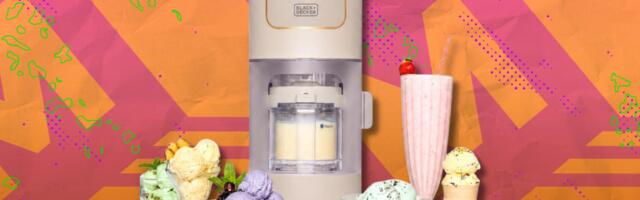 Whip up frozen sweet treats with $70 off the Black+Decker Ice Cream Maker