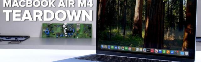 Here's a Look Inside the New M4 MacBook Air