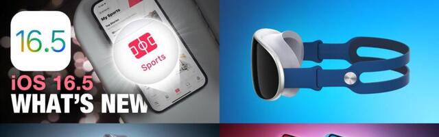 Top Stories: iOS 16.5 Released, Apple Headset Rumors, and More