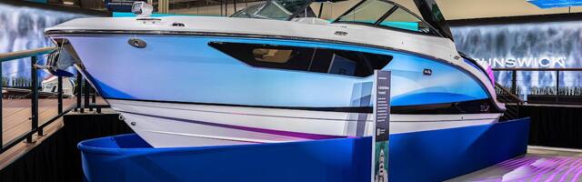 Brunswick's latest boats at CES 2026 feature edge AI, self-docking capabilities and solar power