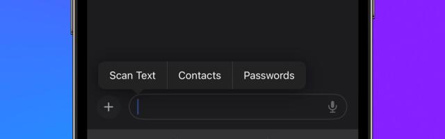 iOS 17 Lets You Insert Contacts and Passwords into Any Text Field