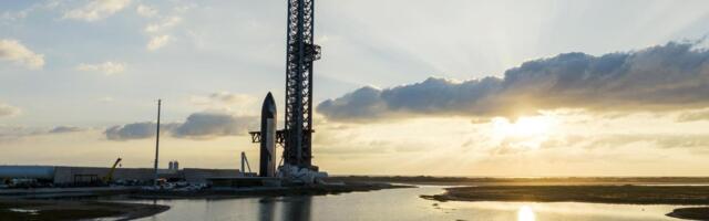 See SpaceX’s mighty Starship on the launchpad ahead of sixth test flight