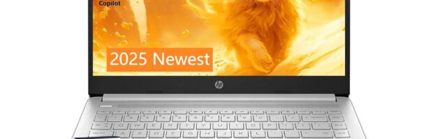 This New 2025 HP 14″ Laptop (16GB RAM, 384GB Storage, Office Pro) Is Already Down 73% on Amazon