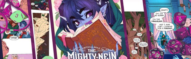 Critical Role fans, heres your first look at The Mighty Nein Origins on WEBTOON