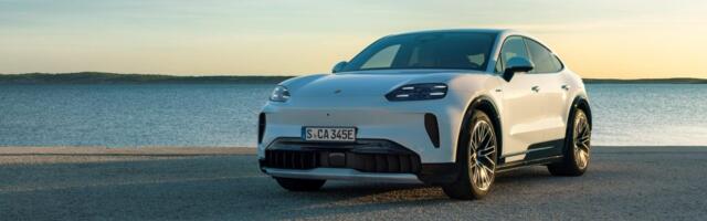 Porsche reveals an all-electric Cayenne Coupe with a sweet power boost