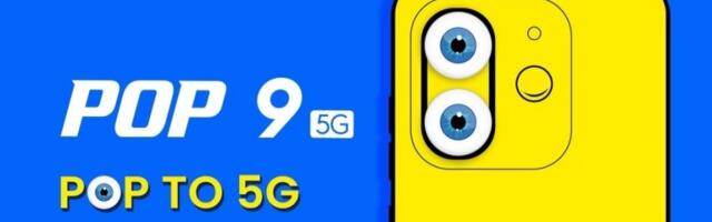 Tecno Pop 9 5G's key specs, price segment, design, and launch date revealed