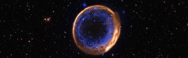 Astronomers caught a star that blew up not once, but twice when it died
