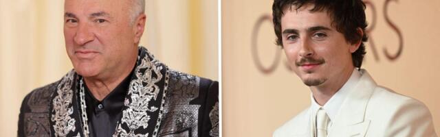 Kevin O'Leary loves his 'Marty Supreme' costar Timothée Chalamet so much, he bet $1,000 on Kalshi that he'll win an Oscar