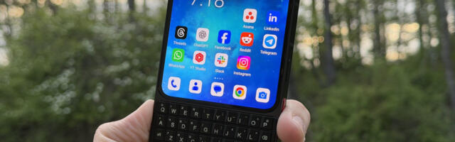 I test 40 phones every year. This $500 BlackBerry lookalike is one of my favorites
