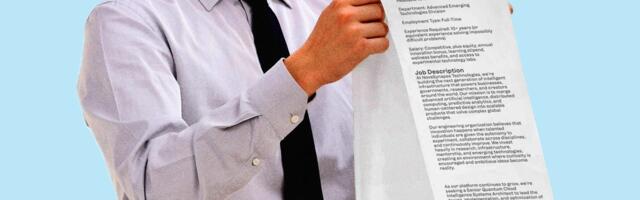 Why every job description suddenly feels like a CVS receipt