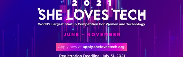 Applications open for $50k global She Loves Tech competition