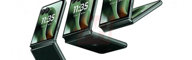 Motorola Razr+ 2025 (Razr 60 Ultra) renders leak