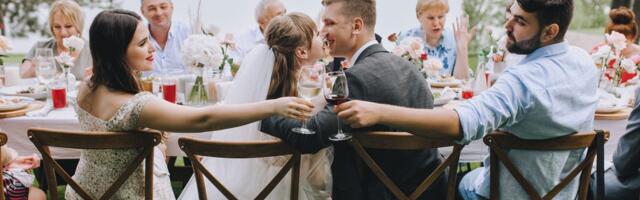 I don't give money at weddings anymore. My gift is my presence.
