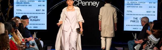JCPenney's brand CEO says she wears its fashions from 'head to toe' and hands out gift cards to surprised shoppers