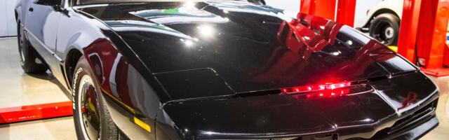 How The 'Knight Rider' Pontiac Trans-Am Got A Speeding Ticket While Sitting In A Museum