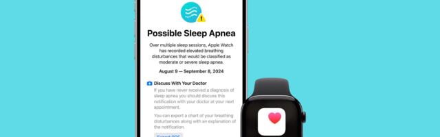 Apple Watch's Sleep Apnea Detection Feature Now Available in More Than 150 Countries