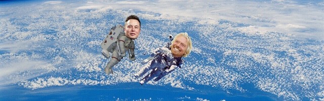 Elon Musk will leave Earth with Branson — soz Bezos