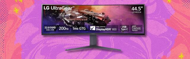 Save over $100 on this 45-inch LG Ultragear curved gaming monitor
