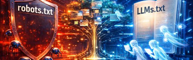ИИ уже читает ваш сайт, но по каким правилам? LLMs.txt, robots.txt и контроль агентов