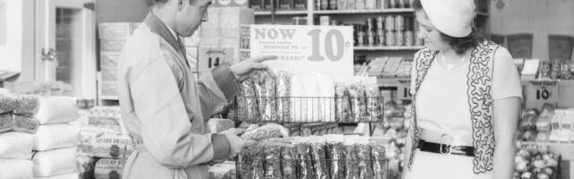 Photos of the first supermarkets show how grocery shopping has transformed over the last century