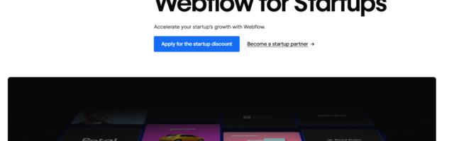 Are you a startup looking to build your website? Webflow is offering a crazy deal- get 100% off your first full year of a CMS site plan