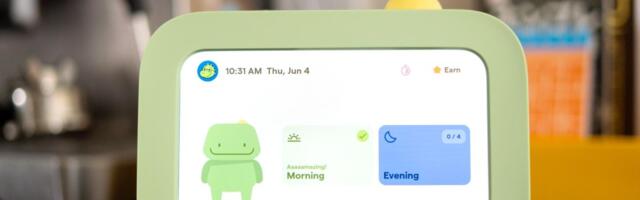 This chunky little tablet got my kid to clean up his toys
