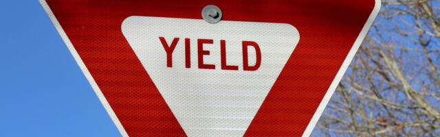 What's The Difference Between A Red And Yellow Yield Sign? One Is Nearly Extinct
