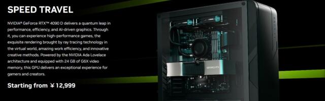 US wields the banhammer against sanctions-compliant Nvidia RTX 4090D 'Dragon' — updated law prohibits 70 teraflops or greater GPUs from export to China