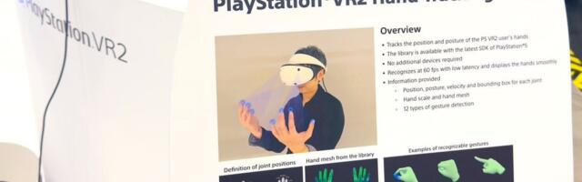 PSVR2 now has ability for controller-free hand tracking