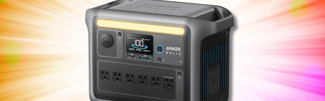 Take $330 off the Anker Solix C100 portable power station at Amazon