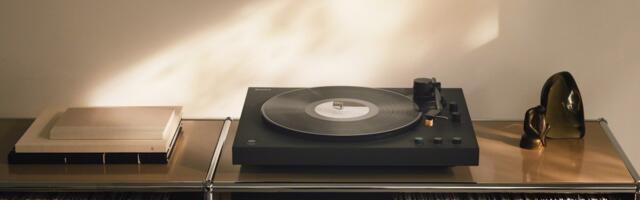 Sony announces its first turntables in years