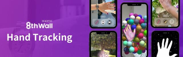 Niantic and 8th Wall add hand tracking to AR toolkit