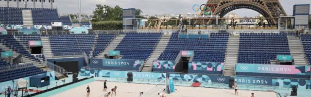 Eiffel Tower stadium wows Olympic beach volleyball players: ‘I got goosebumps’