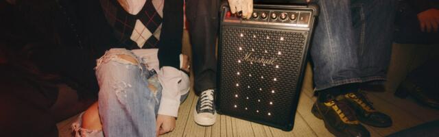 Marshall launches its new lightweight party speaker, the Bromley 450