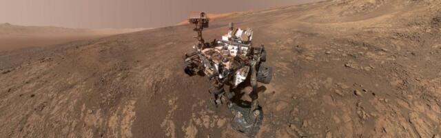 Curiosity spies stunning clouds at twilight on Mars