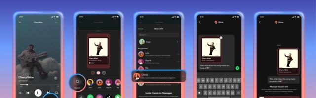 Spotify Launches In-App Direct Messaging for Music Sharing
